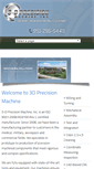 Mobile Screenshot of 3dprecisionmachine.com